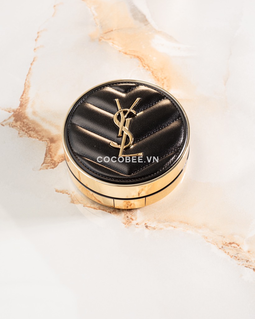 Phấn Nước Cushion YSL Vỏ Da Đen - Le Cushion Encre De Peau Luminous Matte Cushion Foundation
