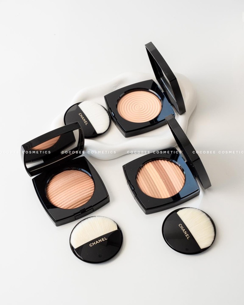 Phấn Phủ Nén Cho Da Bóng Khỏe CHANEL Les Beiges Healthy Glow Luminous Multi-Colour Powder