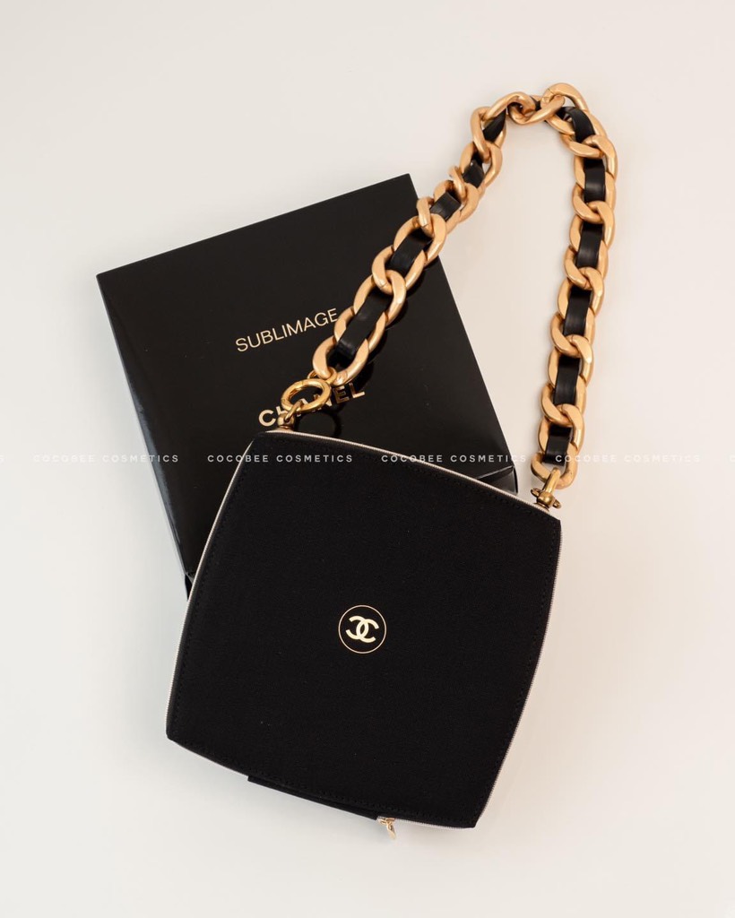 Túi Gift CHANEL Sublimage (Kèm dây đeo) (18x4x18cm)