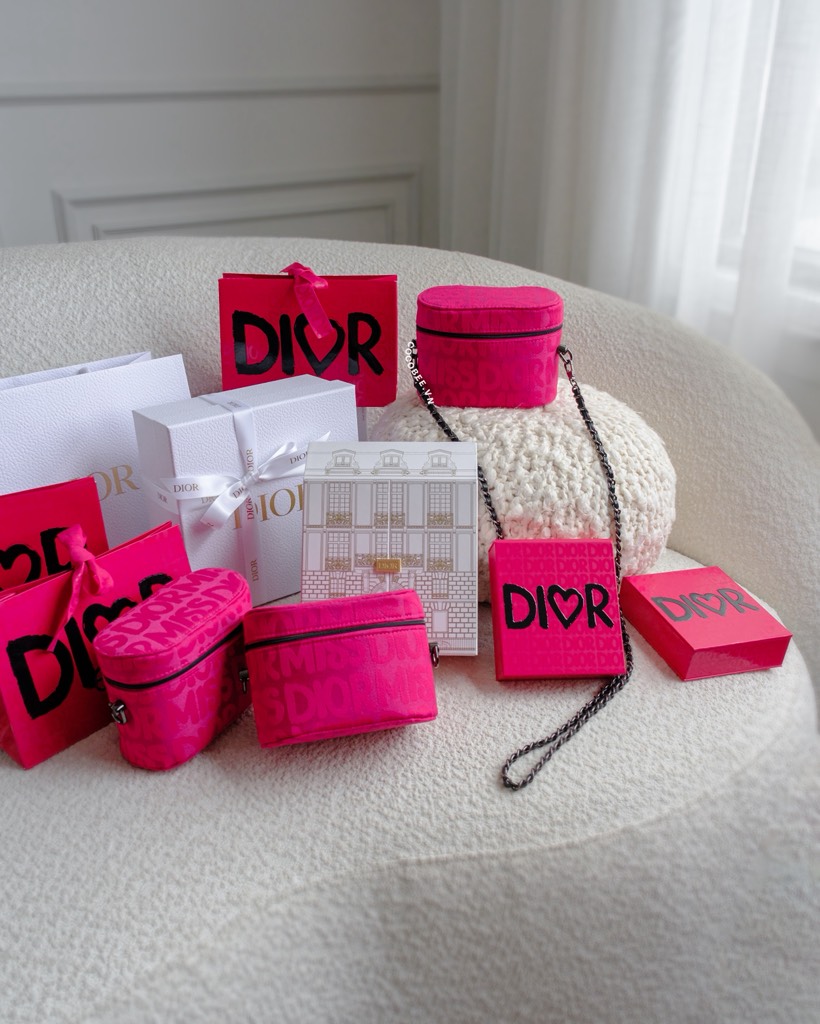 Túi Cốp Dior Hồng - Pink Clutch New 2025 (15x10x8.5cm)