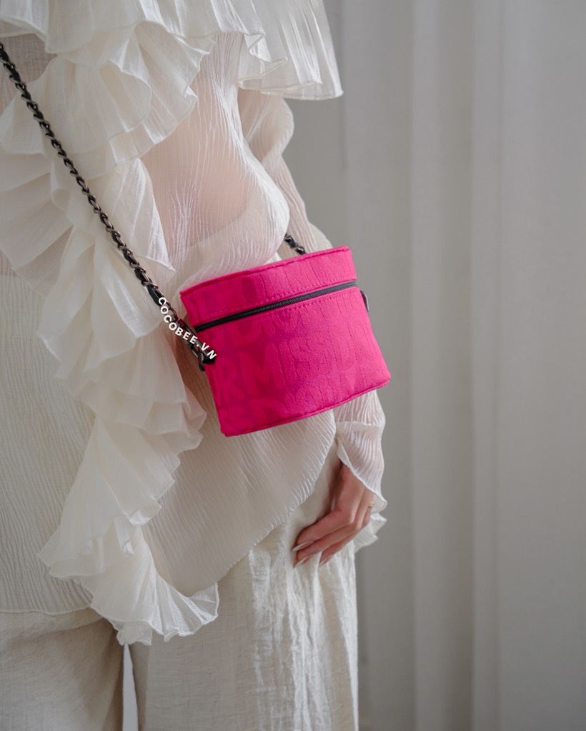 Túi Cốp Dior Hồng - Pink Clutch New 2025 (15x10x8.5cm)