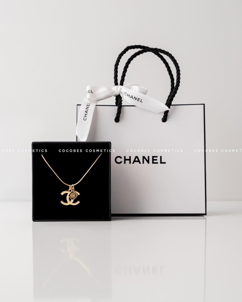 Dây Chuyền CHANEL New 2023 - (Custom Từ Móc Khoá Chanel, Gồm Hộp và Ruy băng hãng)