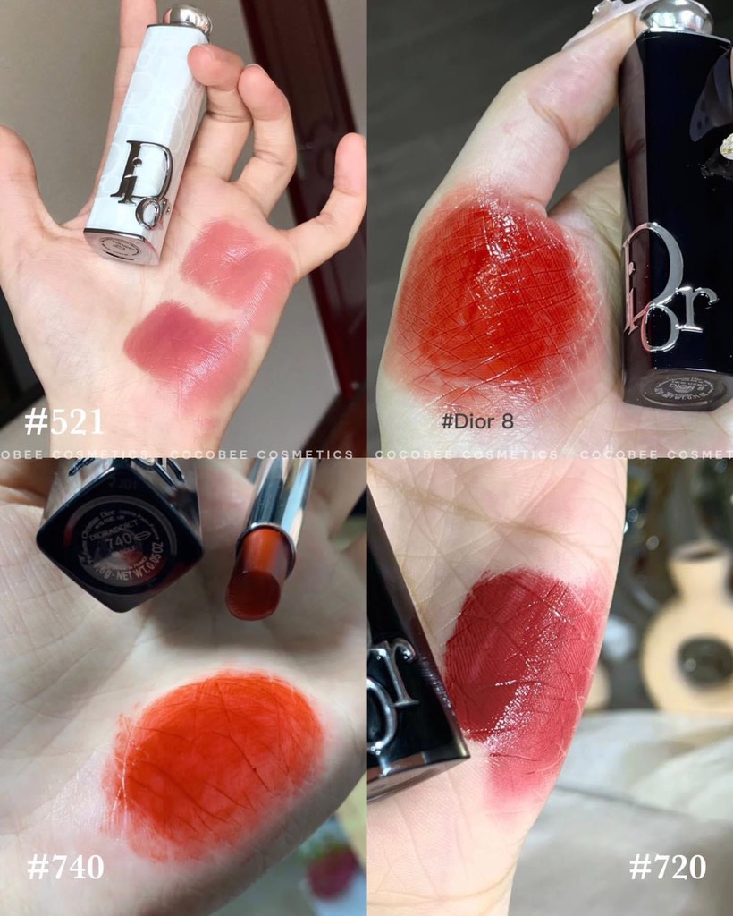 Lõi Son DIOR Addict Shine Refill (Có nắp đậy kín)