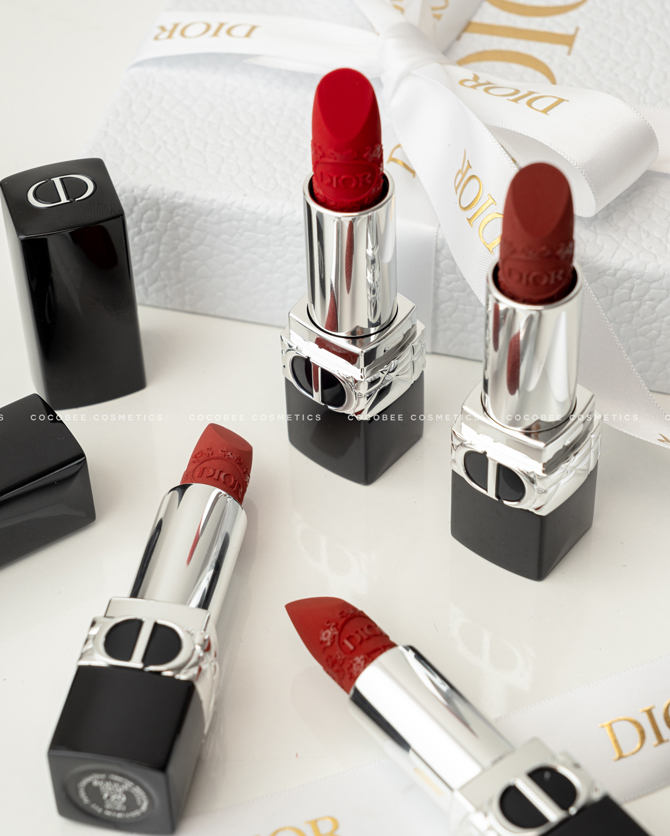 Son Rouge DIOR Velvet Bản Giáng Sinh Giới Hạn 2023 - 2024