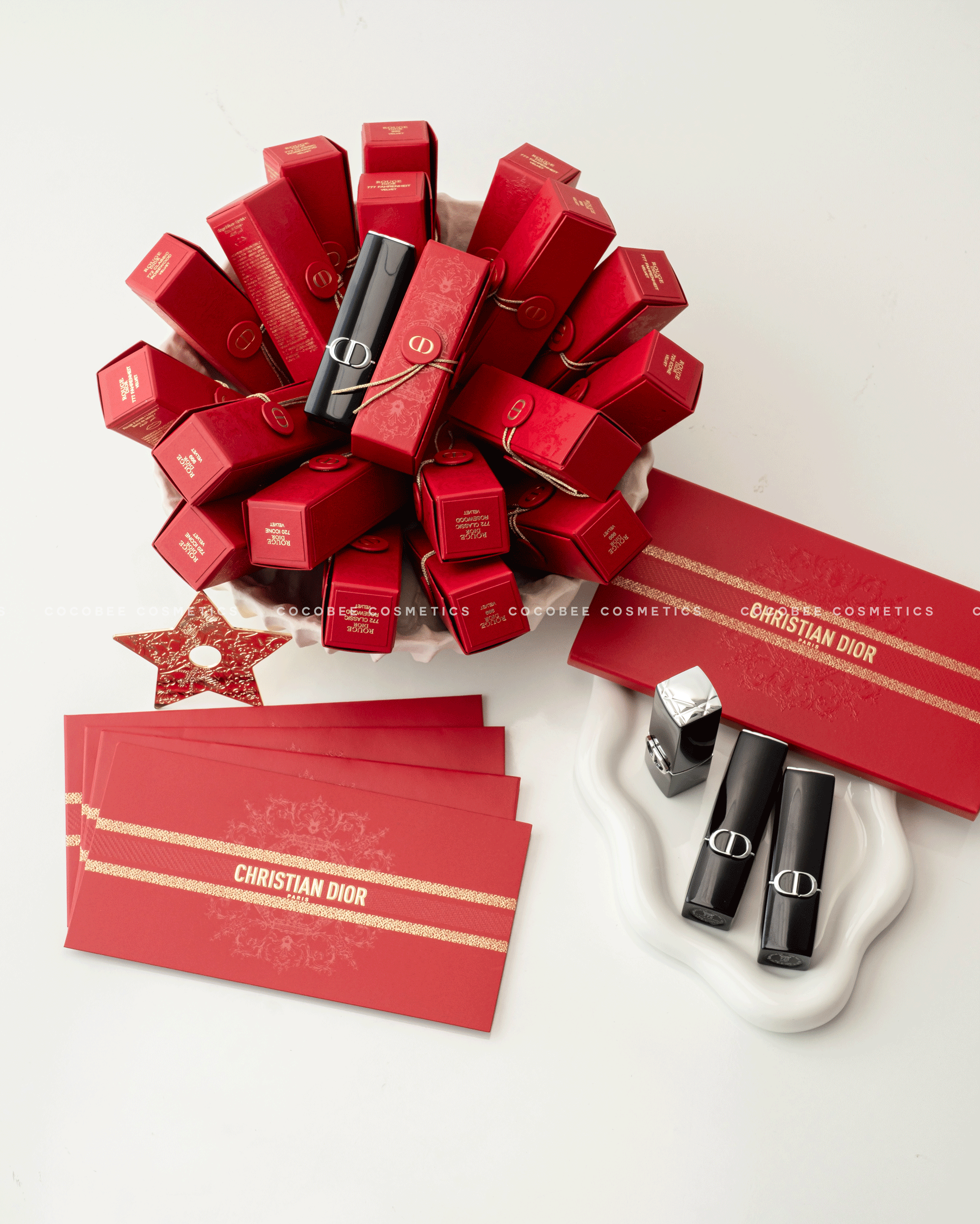 Son DIOR Nắp Hít Lunar New Year Limited Edition 2024 (BOX ĐỎ)