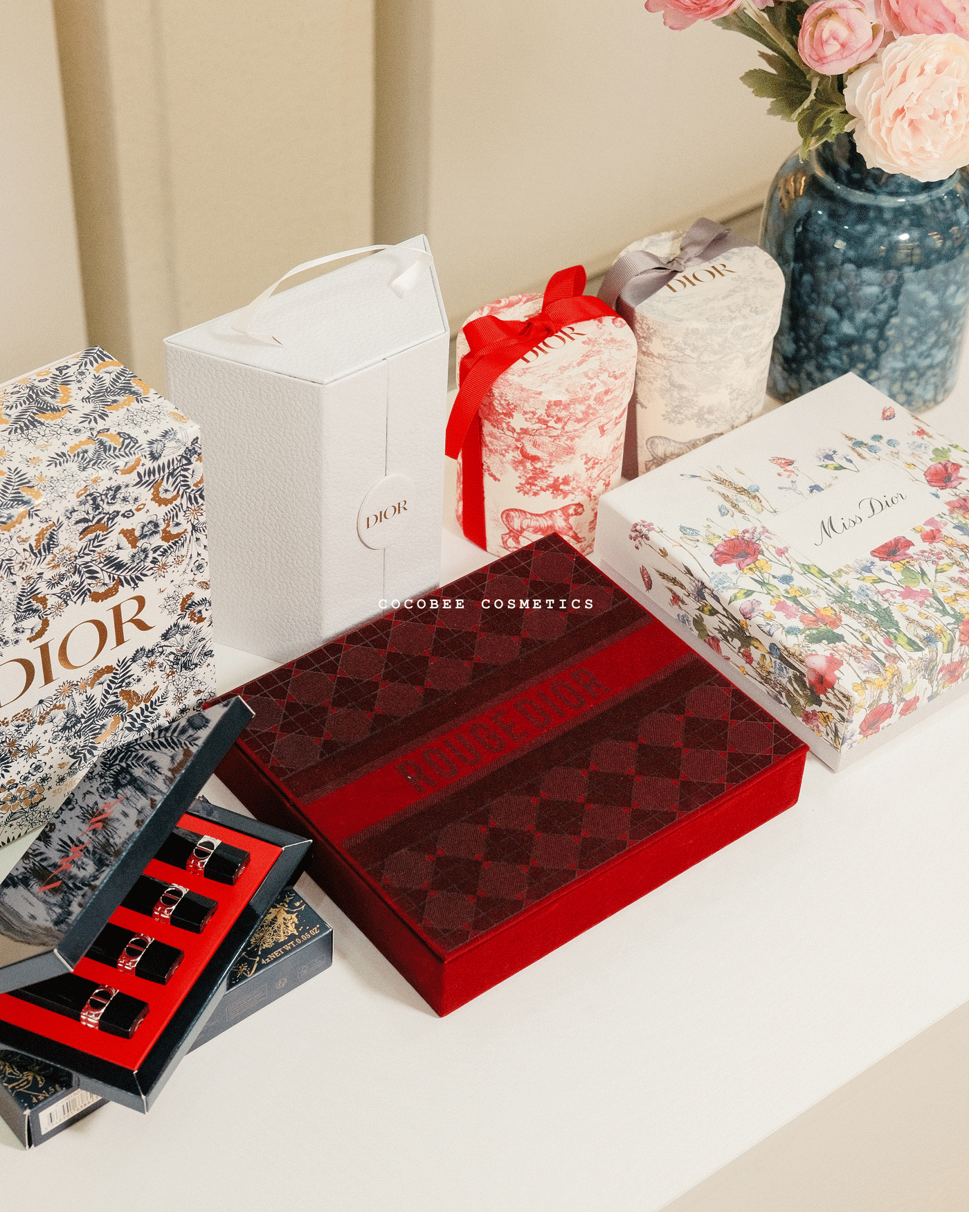 SET Son Rouge DIOR Limited Edition 5 Son Minisize Cocobee #52 SET Son Rouge DIOR Limited Edition 5 Son Minisize Cocobee