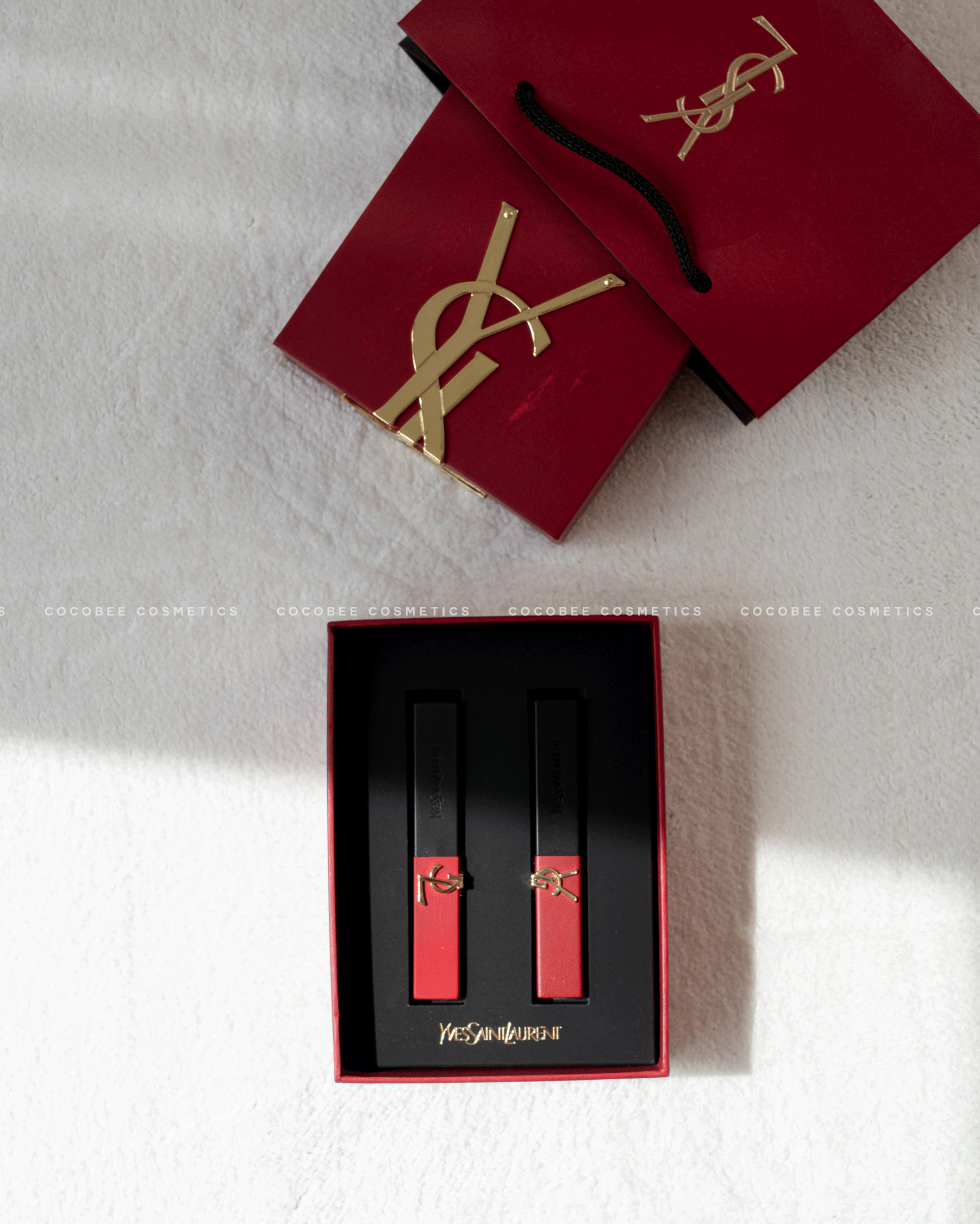 Gift Set YSL hai son YSL Slim phiên bản giới hạn (màu #1966 & #21)