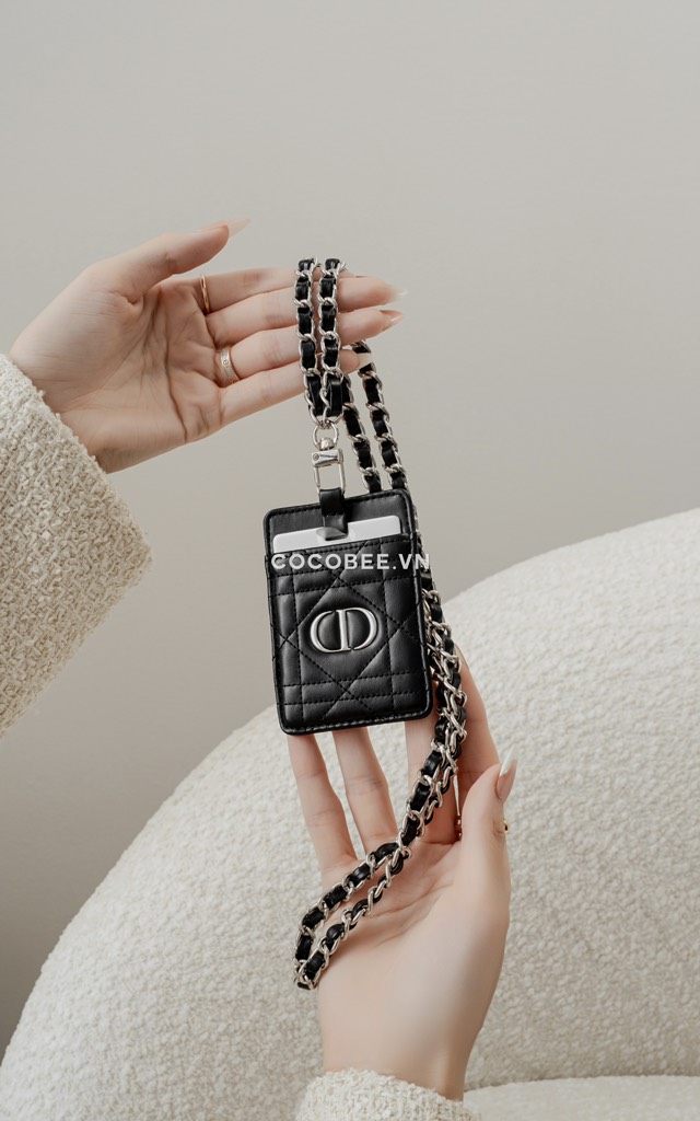 Ví Card Kèm Gương DIOR Card Holder With Mirror