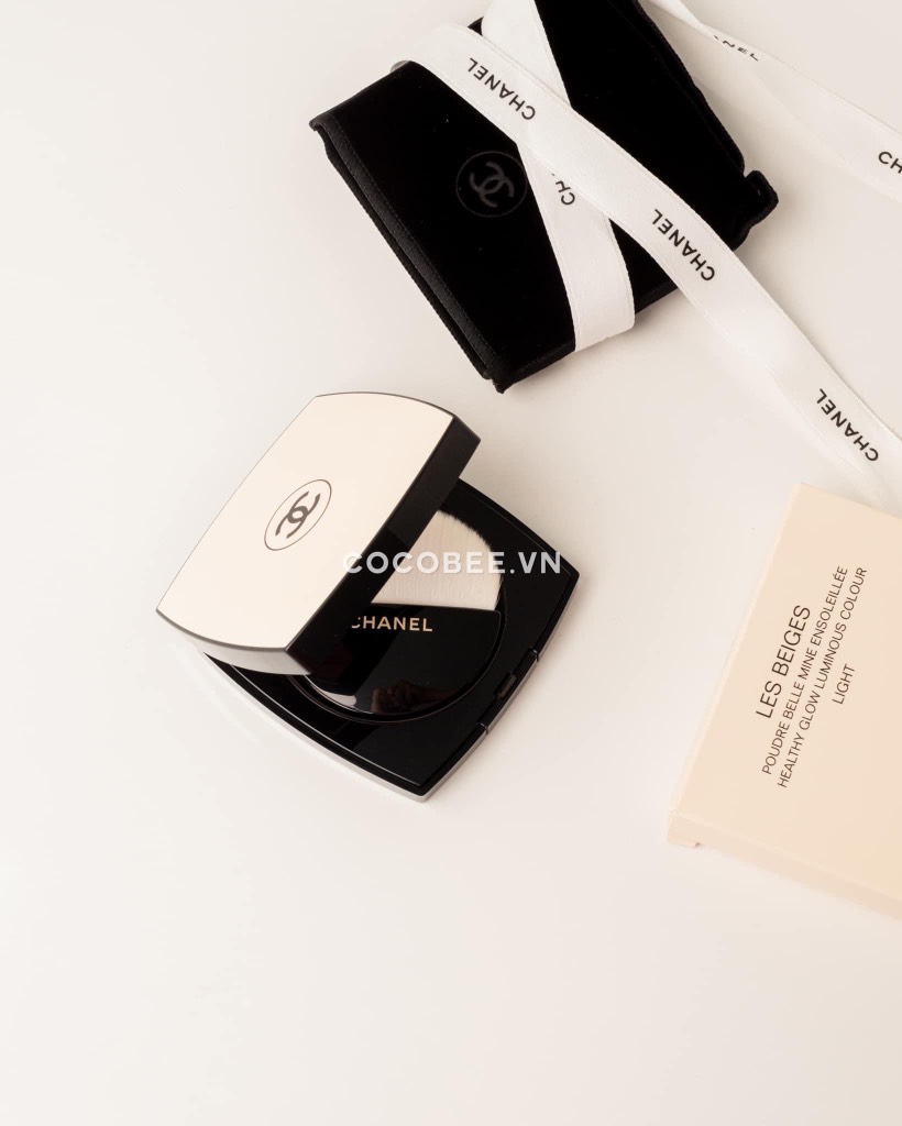 Phấn Phủ CHANEL Les Beiges Poudre Belle Mine Ensoleillee Healthy Glow Luminous Colour