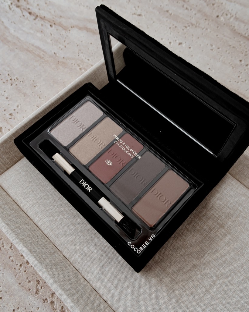 Phấn Mắt 5 Ô DIOR (Unbox Tặng túi giấy nhỏ Dior) - Ecrin Couture Iconic Eye Makeup