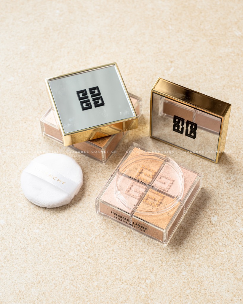 Phấn Bắt Sáng 4 Ô 2 Màu GIVENCHY Prisme Libre Highlighter Limited Edition
