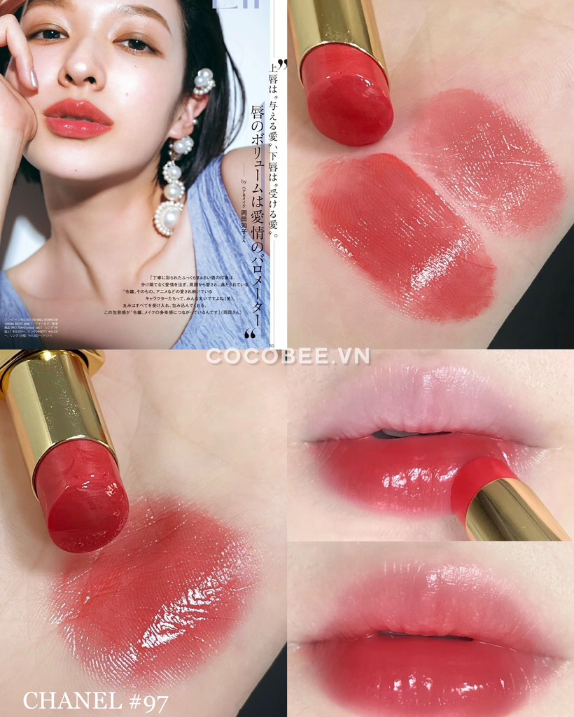 Son CHANEL Lipstick Rouge Coco Flash
