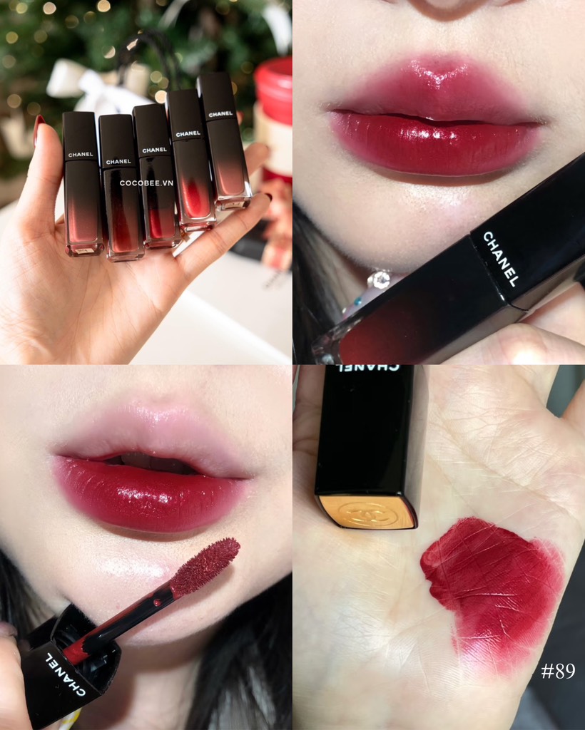 Son kem CHANEL Laque (TẶNG TÚI giấy hãng & Box Thoi Chanel)