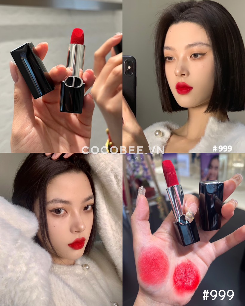 Son DIOR Nắp Hít Lunar New Year Limited Edition 2024 (BOX ĐỎ)