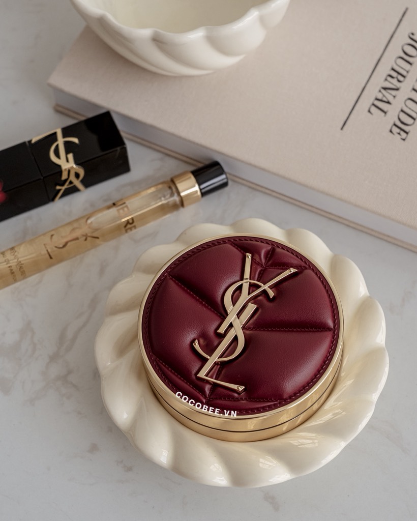 Phấn Nước YSL Vỏ Đỏ Limited MỚI 2025 - Le Cushion Encre De Peau Luminous Matte