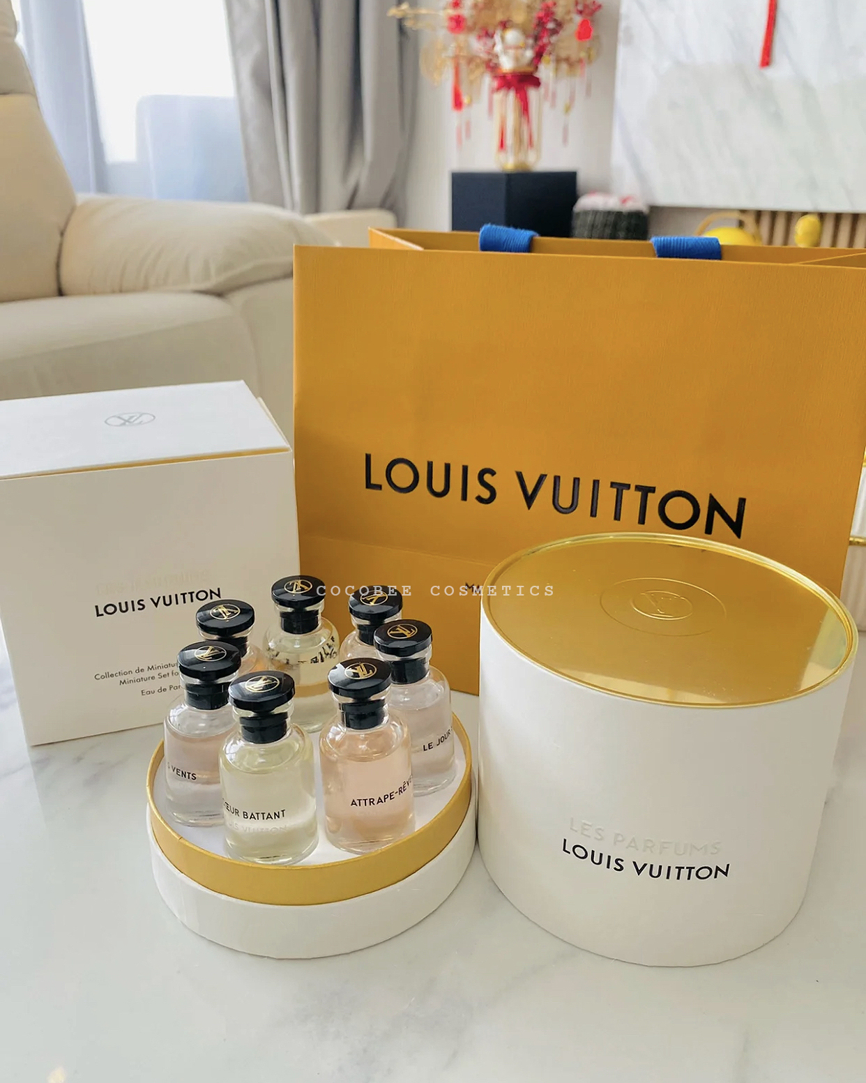 Gift set Nước hoa Mini LOUIS VUITTON (7x10ml)