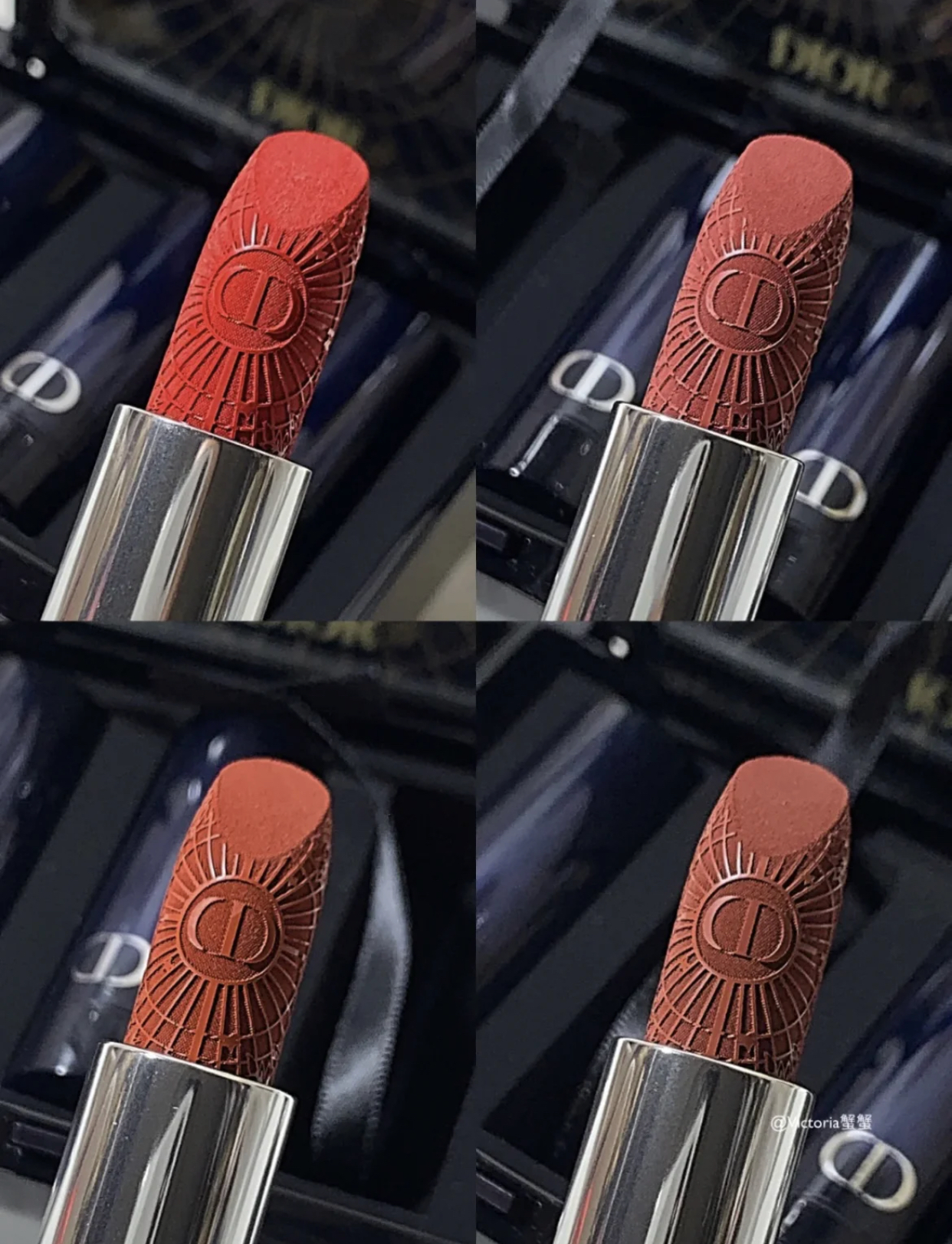 Son Dior Rouge Dior Couture Colour Refillable Lipstick Limited Edition 100  Nude Look Velvet  Màu Hồng Nude  KYOVN