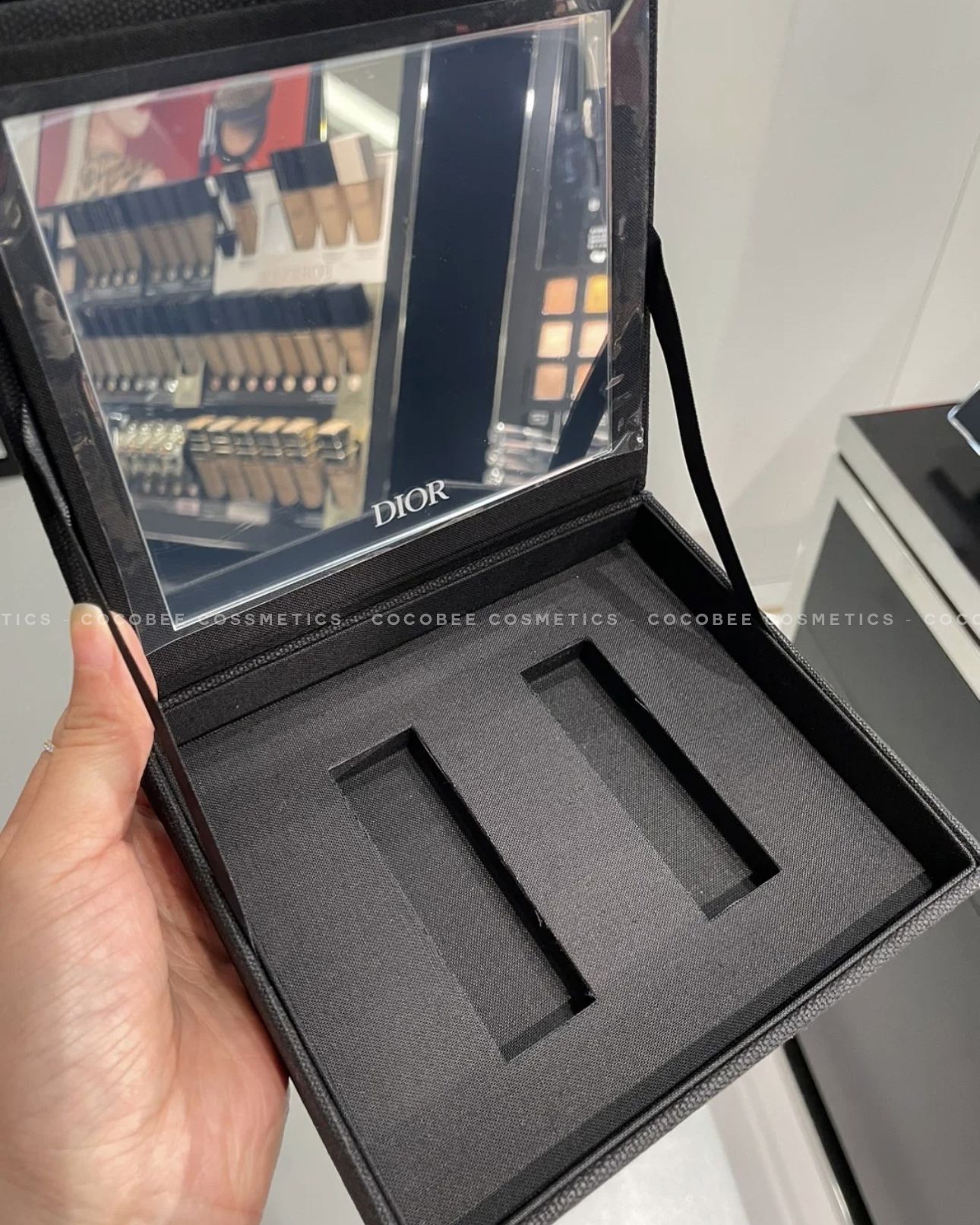 Gift Box DIOR Limited Edition - Hộp Quà Đựng 2 Son ( Có Gương )
