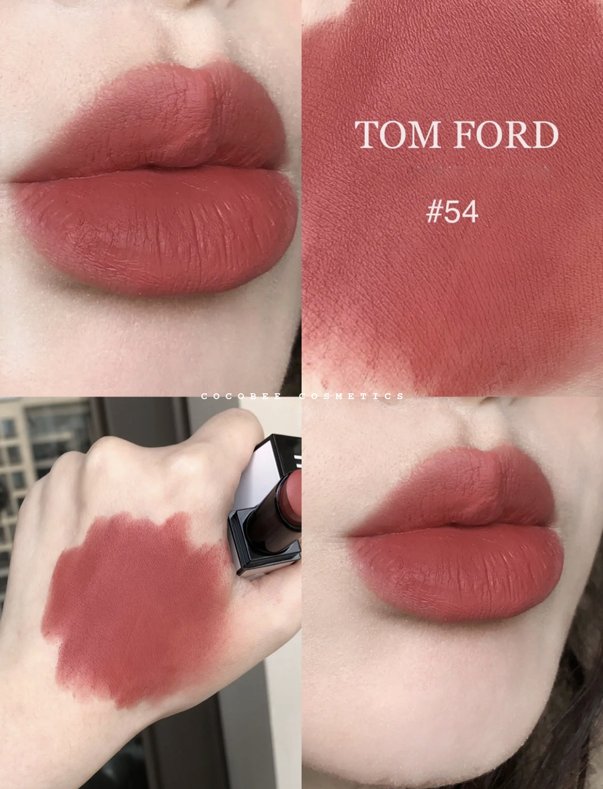 Son TOM FORD Lip Color Satin Matte (vỏ trắng) Limited 2022 | Cocobee
