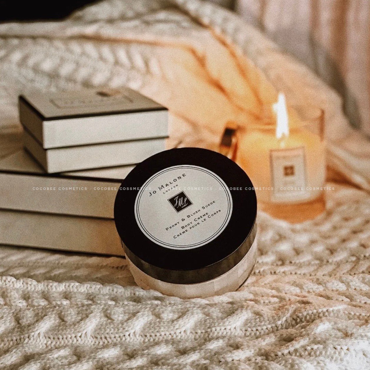 (Hàng Trưng Bày) Kem Dưỡng Thể JO MALONE Peony & Blush Suede Body Crème 15ml