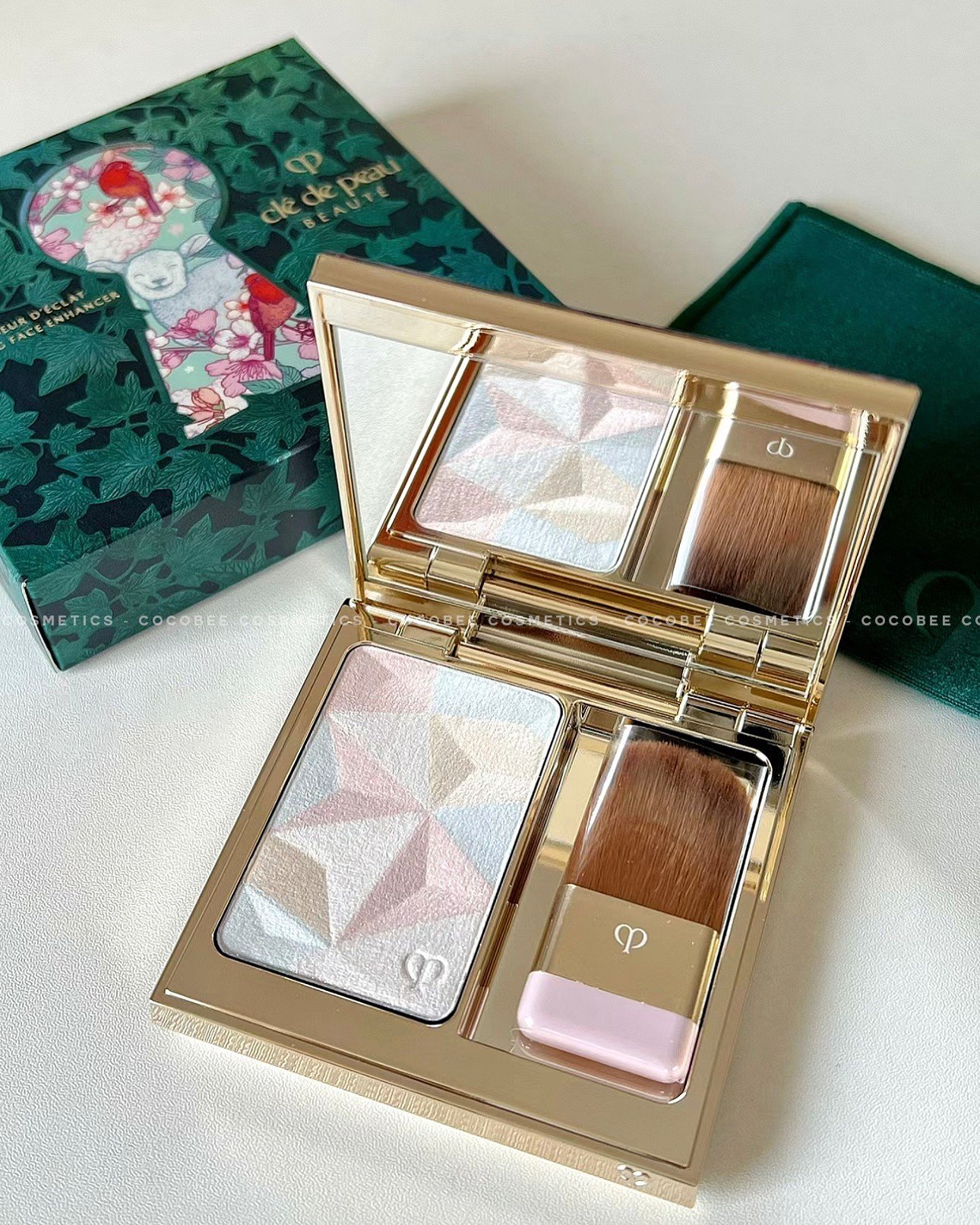 Phấn Bắt Sáng CLE DE PEAU Rehausseur D'éclat Luminizing Face Enhancer Cao Cấp