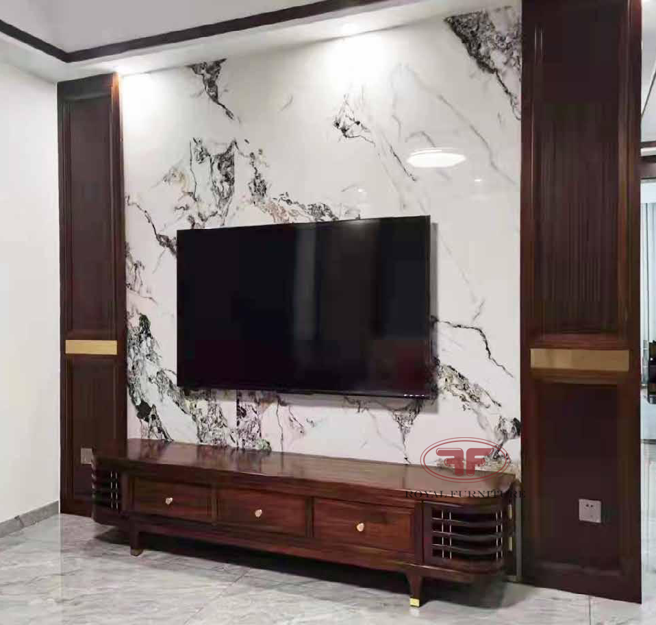 Kệ tivi uốn cong indochine 2m2-A08