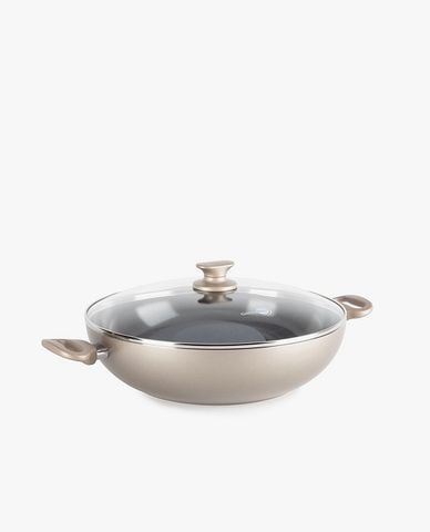 Nồi chảo chống dính sâu lòng Greenpan 32cm màu đồng