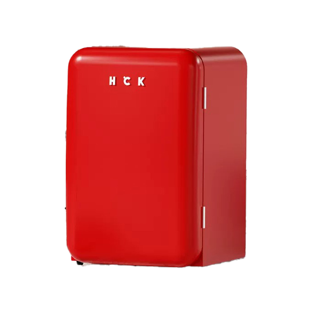 Tủ lạnh HCK 107L BC-130RDA màu đỏ có ngăn đông (ngăn lạnh 92L, ngăn đông 15L)