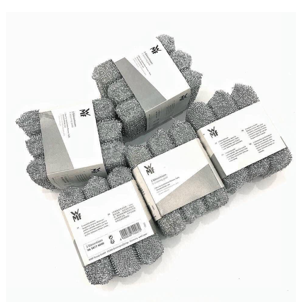 Set 3 miếng rửa bát WMF Gourmet Glänzerkissen – Sạch bóng, bền bỉ, an toàn