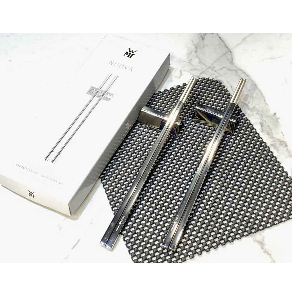 Set 2 đôi đũa WMF Nuova Chopsticks Set, 4tlg. - kèm gác đũa