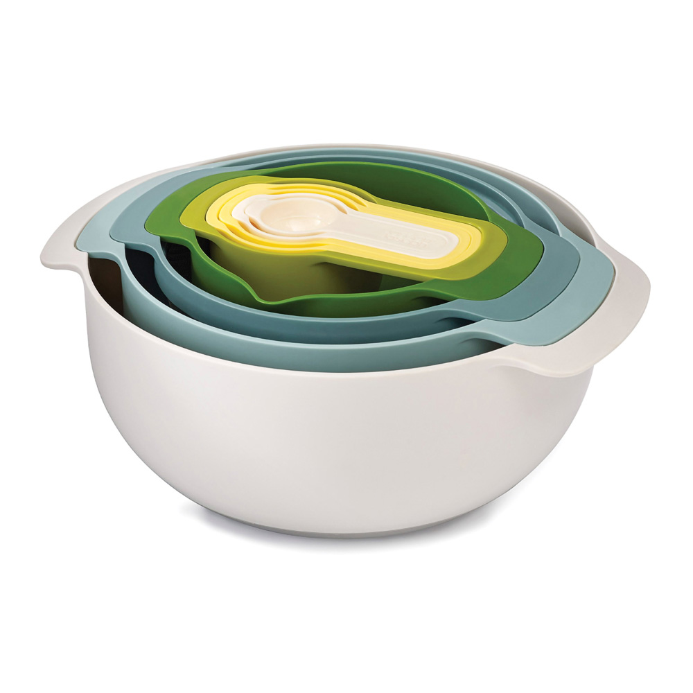 Set âu, rổ, đong Joseph Joseph 40076 Nest9 Plus - Opal