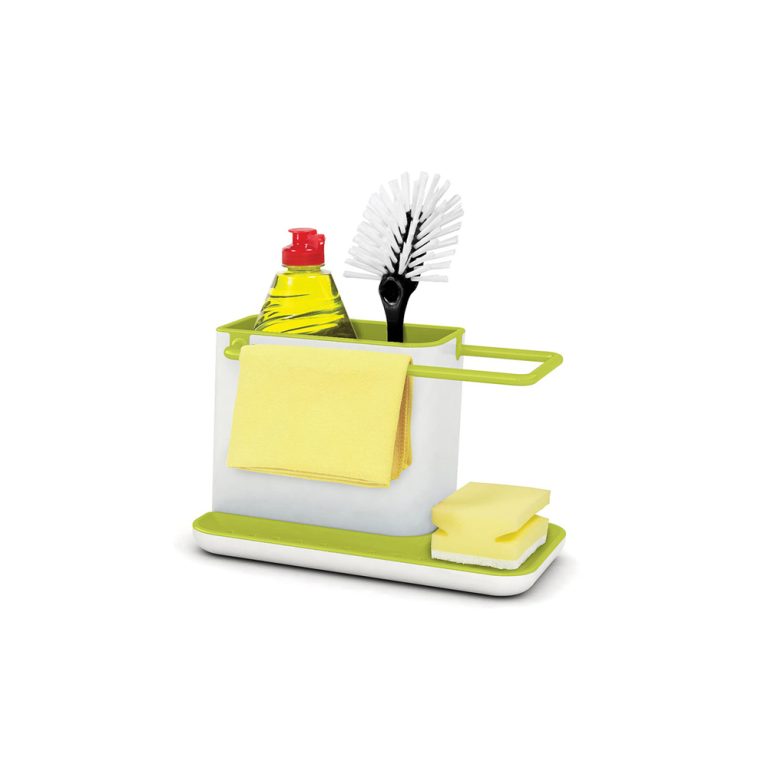 Giá để dụng cụ rửa chén Joseph Joseph 85021 Caddy (White / Green) (màu trắng/ xanh cốm)