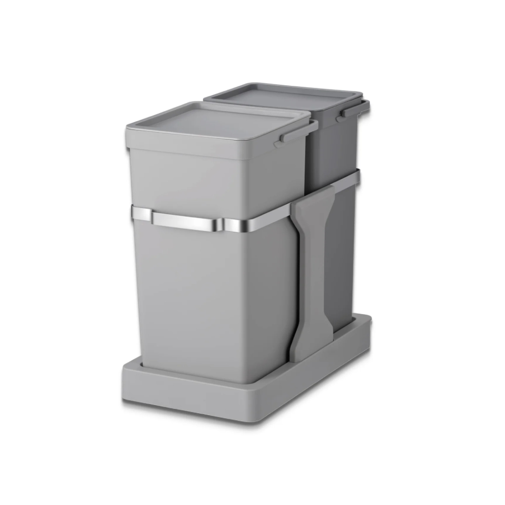 Set 2 thùng rác tủ bếp EKO Deco Duo EK9932 20L & 15L