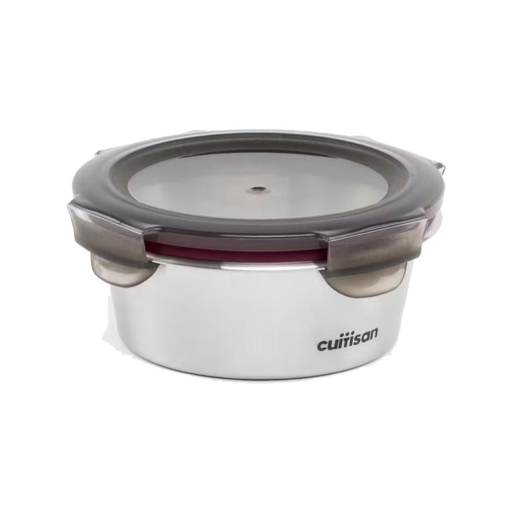 Hộp đựng thực phẩm inox tròn Cuitisan Flora EC7-FR03 300ml
