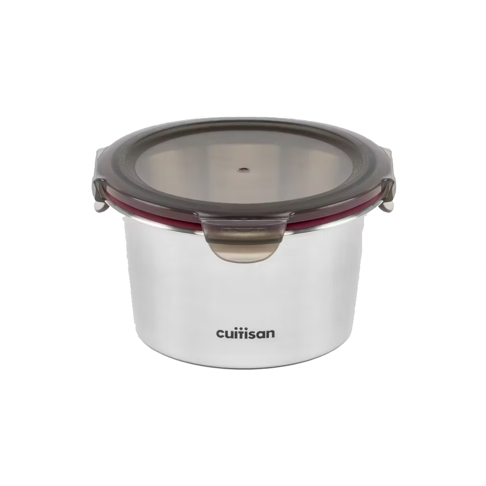Hộp đựng thực phẩm inox tròn Cuitisan Flora EC7-FR06 920ml