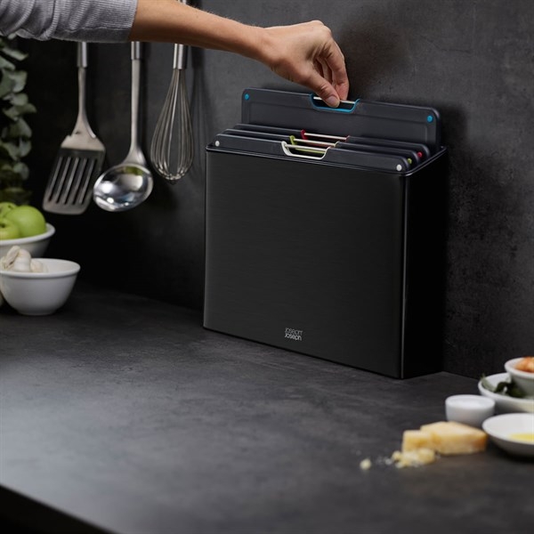 Bộ thớt Joseph Joseph 60171 Folio black màu đen