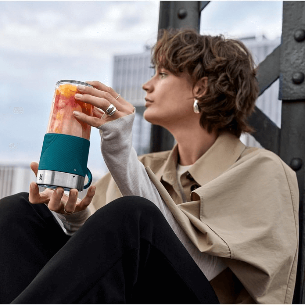 Máy xay sinh tố mini cầm tay WMF Küchenminis Mix on the go - màu xanh ngọc
