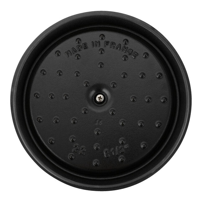 Staub - Nồi tròn màu đỏ cherry - 22cm (2.6L)