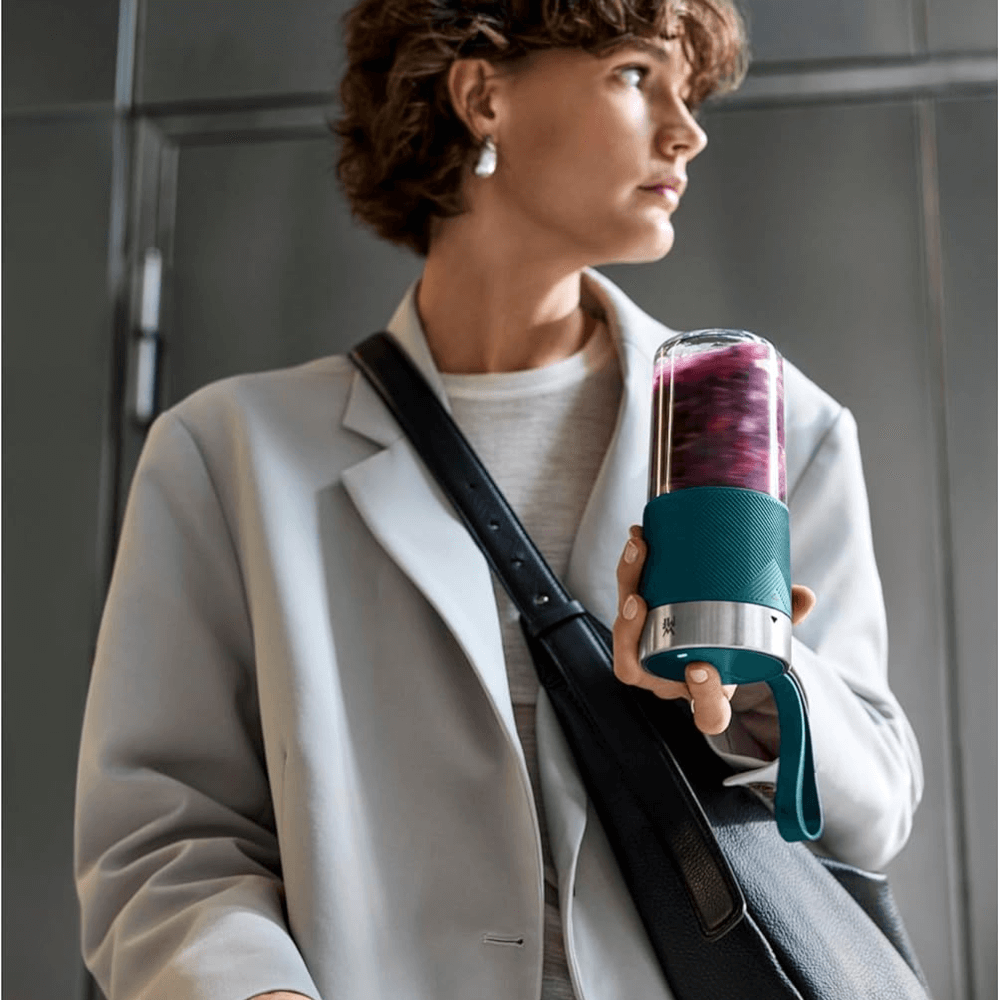 Máy xay sinh tố mini cầm tay WMF Küchenminis Mix on the go - màu xanh ngọc