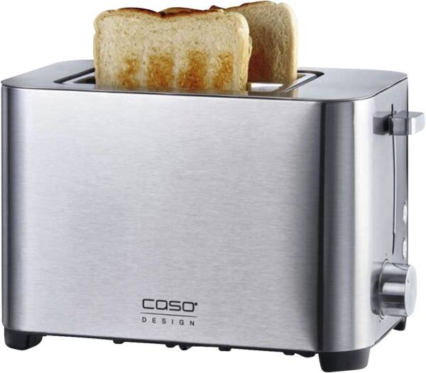 Máy nướng bánh mỳ CASO Classico T2 Duo 2 lát màu bạc