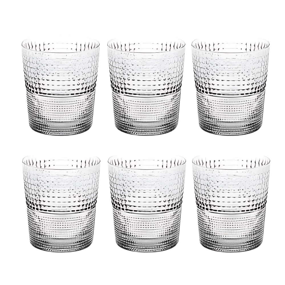 Set 6 cốc IVV Speedy 280ml màu trắng
