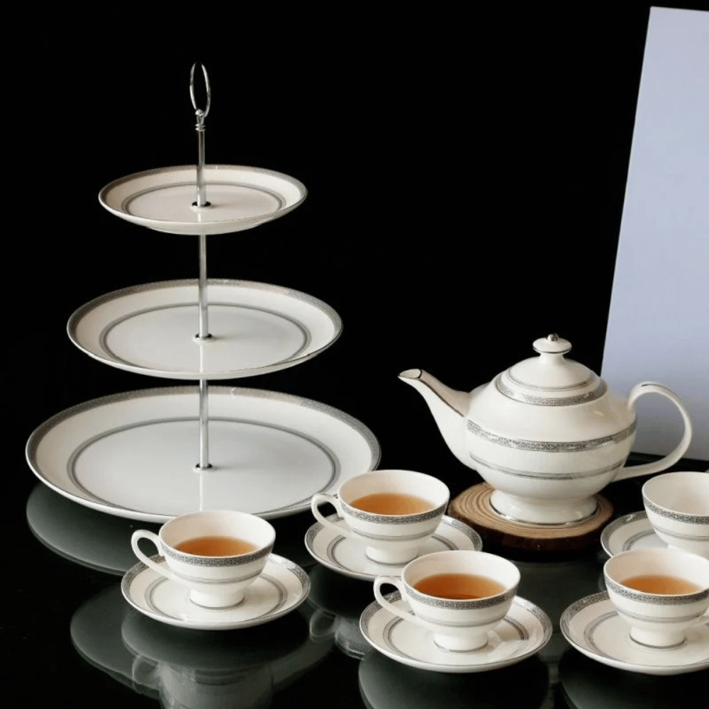 Đĩa 3 tầng Bạch kim anh