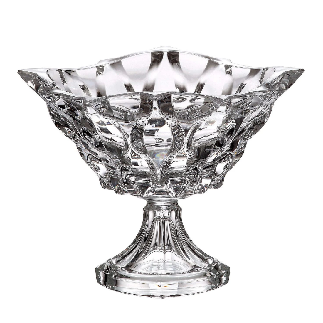 Chân bồng Samba trắng 30.5cm Bohemia Treasury