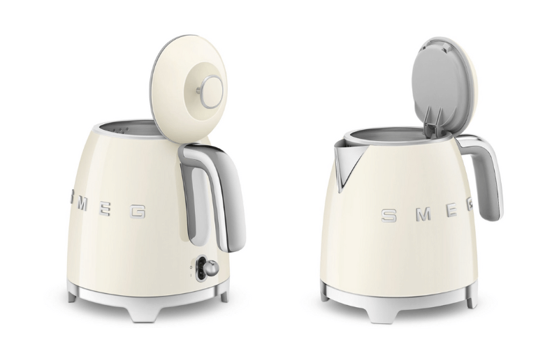 Ấm siêu tốc mini SMEG KLF05CREU - màu kem (0,8L)