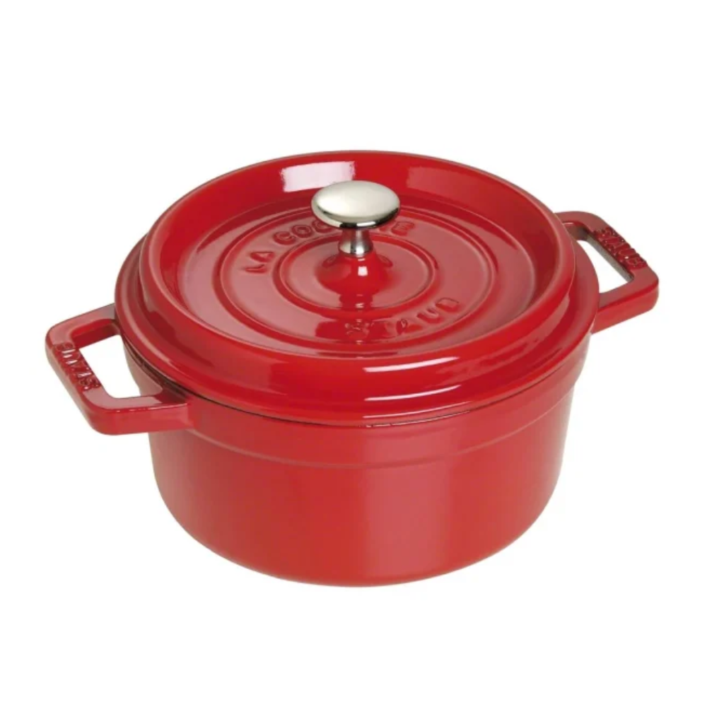 Staub - Nồi tròn màu đỏ cherry - 24cm (3.8L)