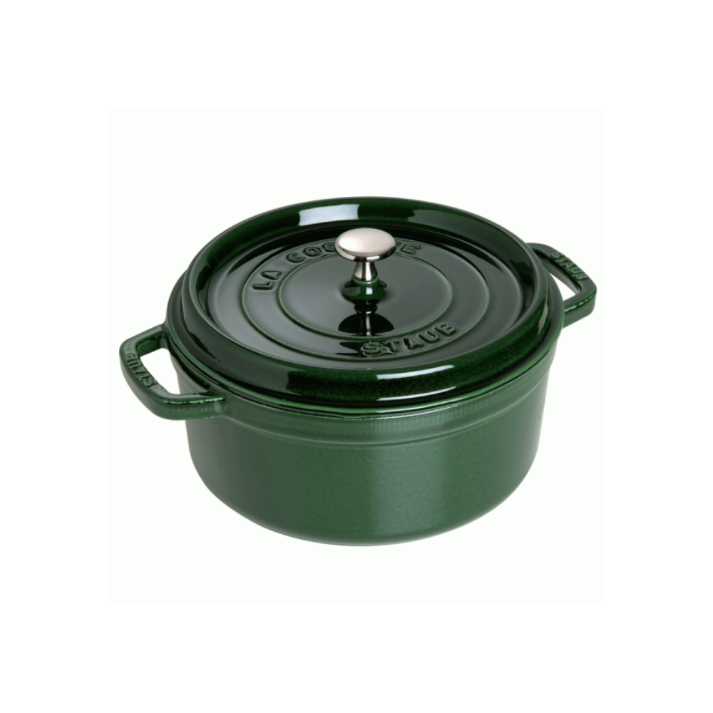 Staub - Nồi tròn màu xanh rêu - 20cm (2.2L) - 1102085