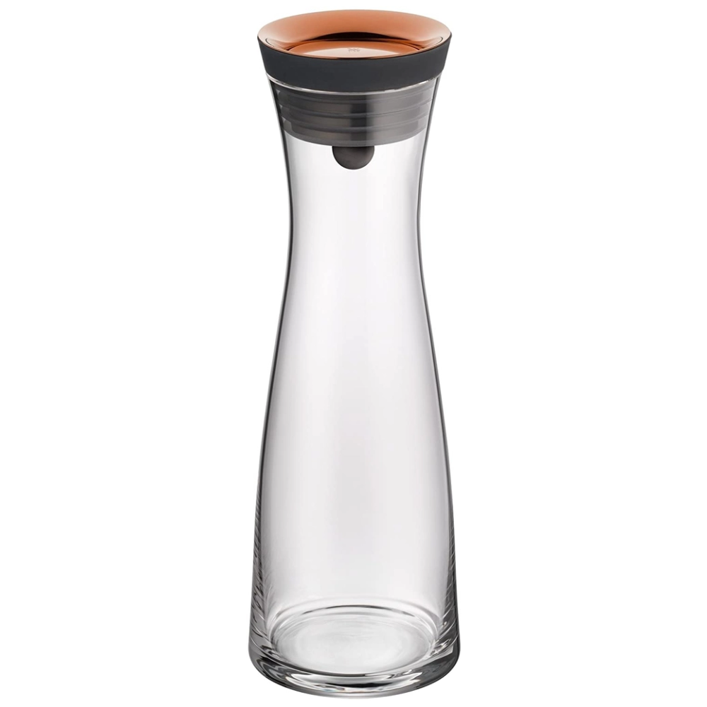 Bình thủy tinh WMF Wasserkaraffe Basic 1L (nắp đồng)