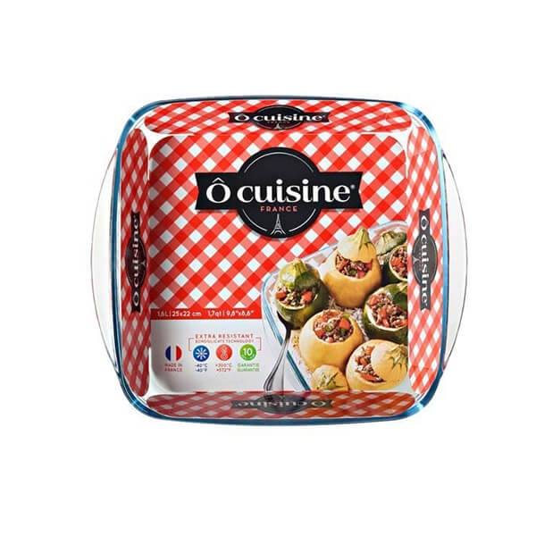 Ocuisine - Khay bánh hình vuông - 39x24x6cm - 249BC00/1146