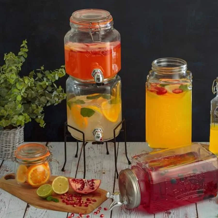 Kilner - Bộ hủ thủy tinh có vòi - 3 món - 0025.004