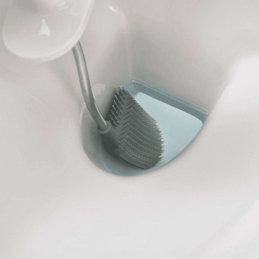 Dụng cụ Cọ Toilet Joseph Joseph Flex™ Store kèm hộp đựng 70536 màu xanh nhạt